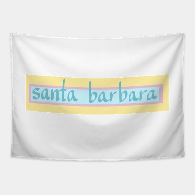 SANTA BARBARA, CA Tapestry by weloveart