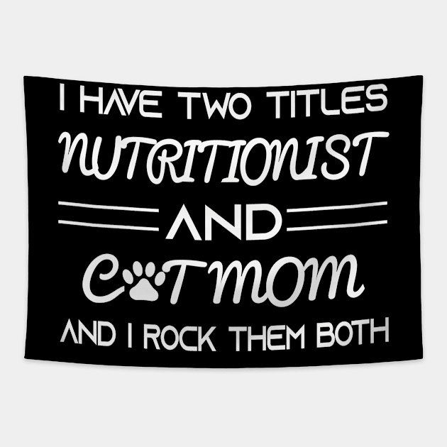 nutritionist Tapestry by Elhisodesigns