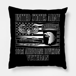 101st Airborne Division- Combat Veteran Pillow