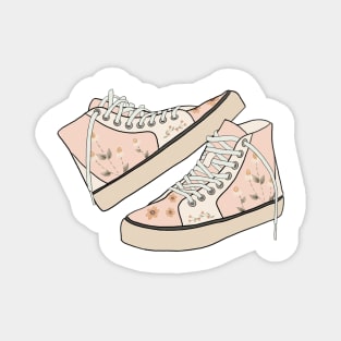 Floral Cottagecore High tops Magnet