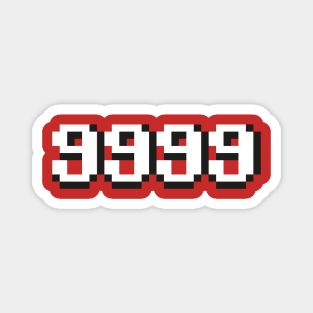 9999 - MAXIMUM DAMAGE Magnet