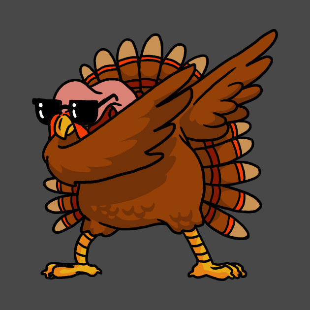 Dabbing Turkey Shirt Funny Thanksgiving Turkey Costume ...