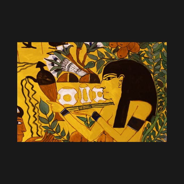 Egyptian Art Pattern by SHWILDLIFE