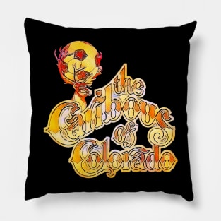 Caribous Of Colorado Soccer Pillow