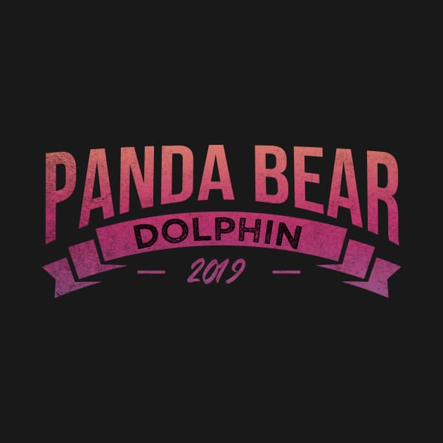 Panda Bear Dolphin by yellowed