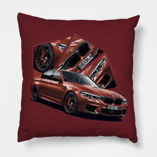 BMW M5 Competition F90 Classic Pillow