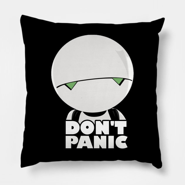 Don't Panic Pillow by Sweeter