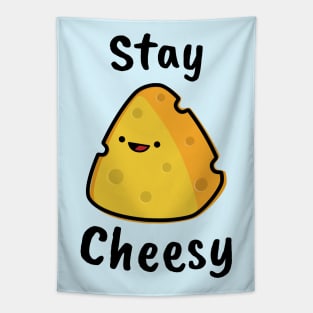 Stay Cheesy Tapestry