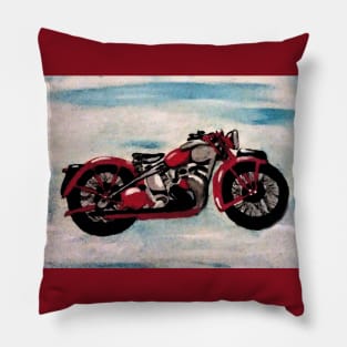 Triumph Motorcycle Pillow