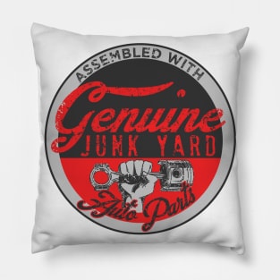 Junkyard Parts Pillow