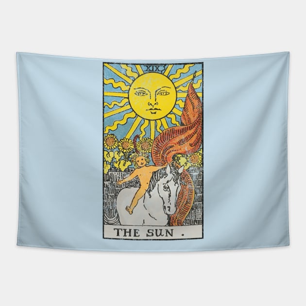 The sun tapestry top