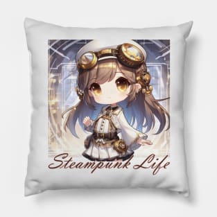 Steampunk Life Pillow