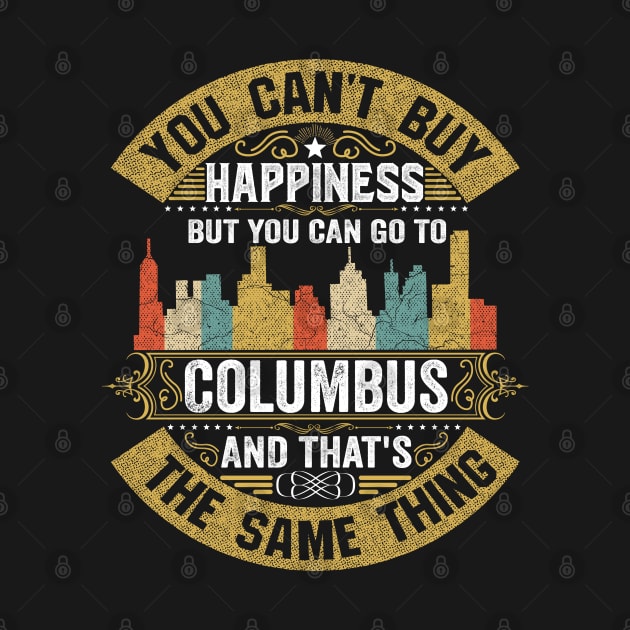 Columbus City Ohio State USA Flag Native American by BestSellerDesign