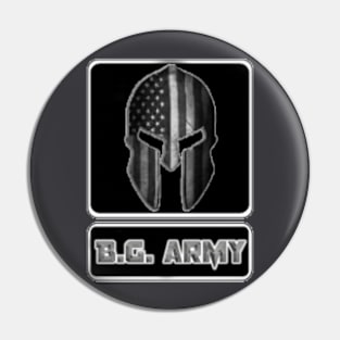 Big Guy Army Pin