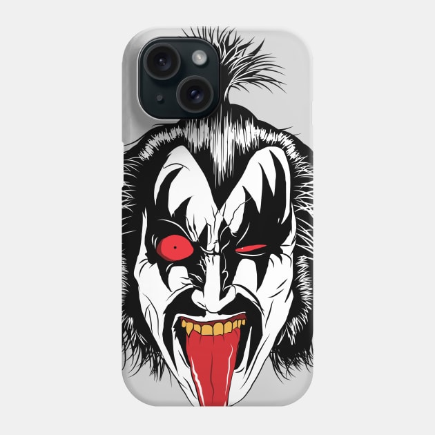 Lobo Kiss Phone Case by crizdesigner