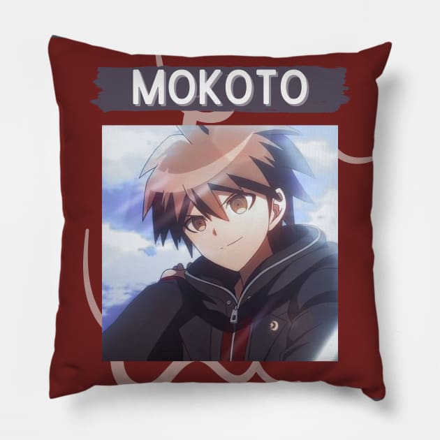 Makoto: Danganronpa 1 Pillow by TheMochiLife