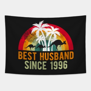 Best Husband Since 1996 - Funny 26th wedding anniversary gift for him Tapestry