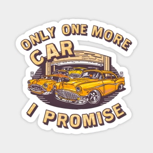 Only one more car, I promise! auto collection enthusiasts five Magnet