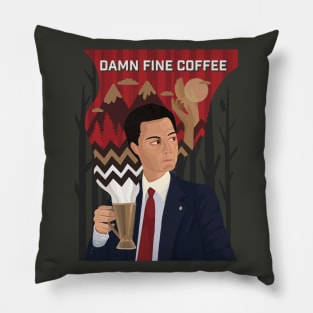 Damn Fine Coffee Pillow