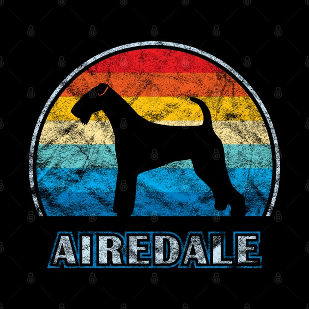 Airedale Terrier Vintage Design Dog by millersye