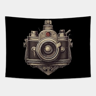 Vintage Camera Vector Tapestry