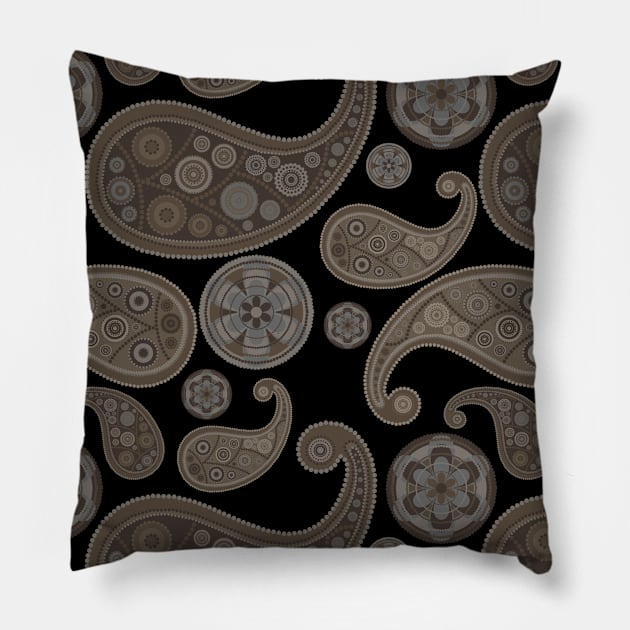 Retro Vintage 74 Pillow by RainerDesign