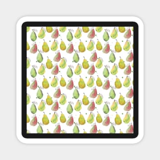 watercolour pears Magnet