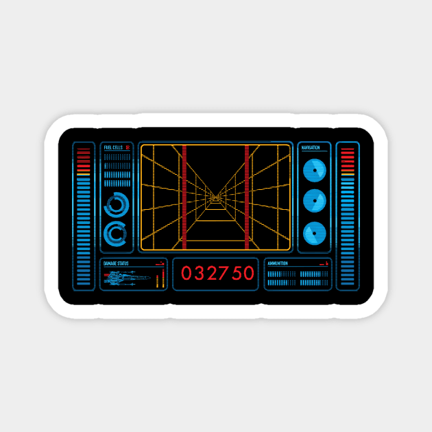 X Wing Targeting Computer Magnet by Daletheskater