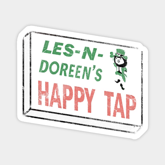 Les N Doreen's Happy Tap Magnet by katemelvin