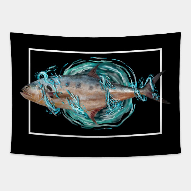 queen fish Tapestry by Masrofik