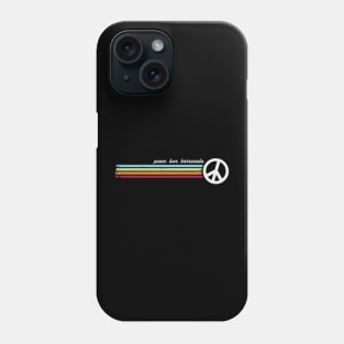 Peace Love Barracuda Phone Case