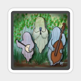 Folk Ghost Band Magnet