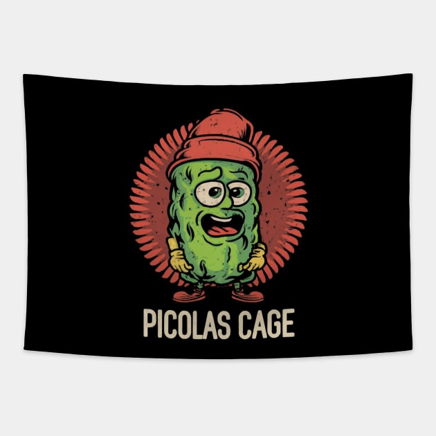 Picolas Cage Tapestry by Aldrvnd