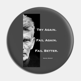 Fail better Pin