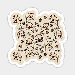 Cute Dog Pattern Magnet