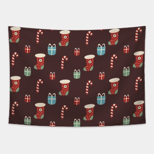 Merry Christmas pattern Tapestry