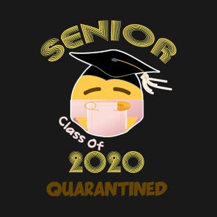 Class of 2020 Graduation Shirt Senior Funny Quarantine 2020 T-Shirt