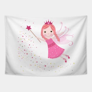 Cute fairy girl Tapestry