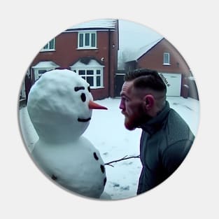 Conor Mcgregor vs Snowman 9/9 Pin