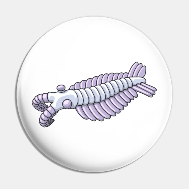 Anomalocaris Pin by taylorcustom