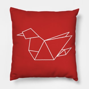 Origami Bobwhite Pillow