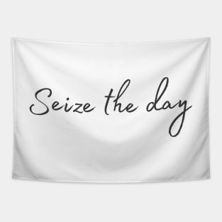 Seize the day - Inspiring Quotes Tapestry