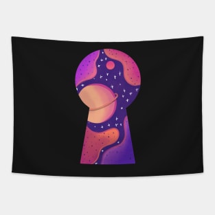 Galaxy vector illustrator Tapestry