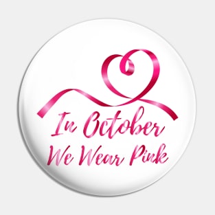 October Breast Cancer Awareness Pin