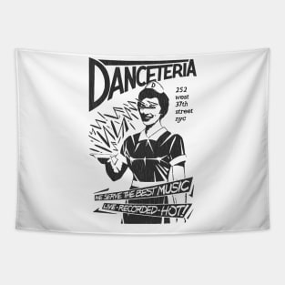 Vintage Danceteria Defunct Nightclub NYC 70s DJ Live Music Tapestry