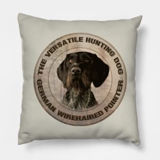 German Wirehaired Pointer Pillow