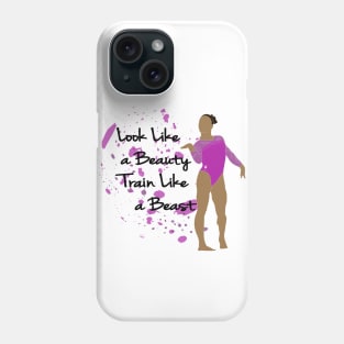 Purple Gymnastics Quote Phone Case