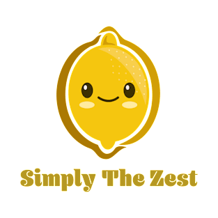 Simply The Zest Kawaii Cute Lemon Yellow 2 T-Shirt