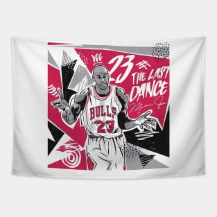 BASKETBALLART - THE LAST DANCE Tapestry