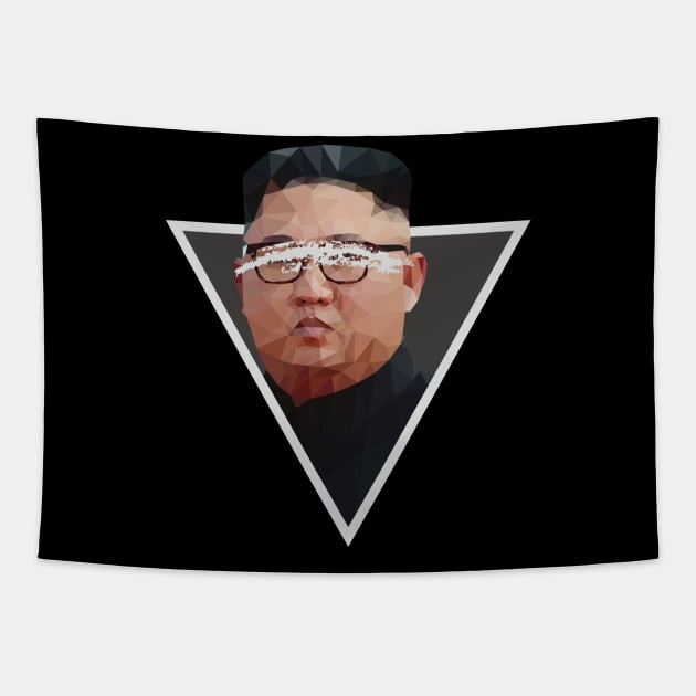 KJU I Say It And It Is Done Tapestry by Jackson Lester